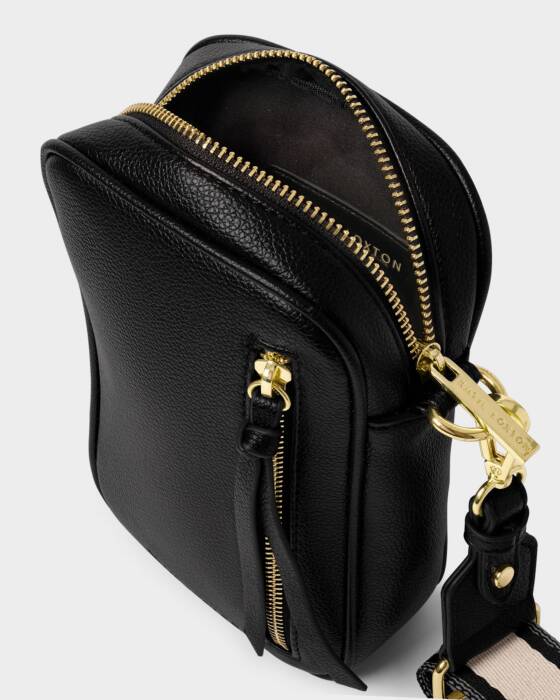Katie Loxton Hallie Small Crossbody Bag Black