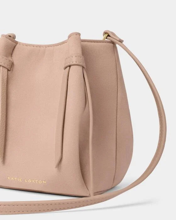 Katie Loxton Celina Mini Suedette Bucket Bag Faded Rose