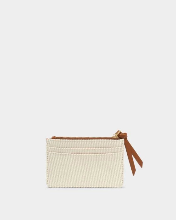 Hallie Canvas Coin & Card Holder
