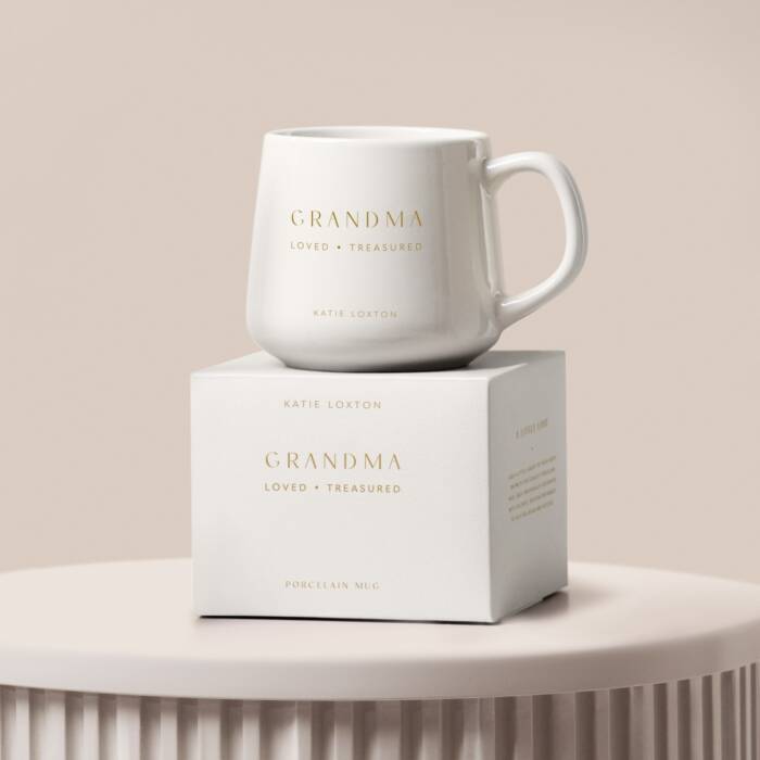 Katie Loxton Porcelain Mug 'Grandma'