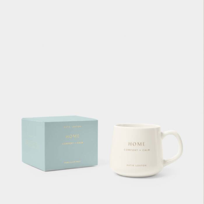 Katie Loxton Porcelain Mug 'Home'