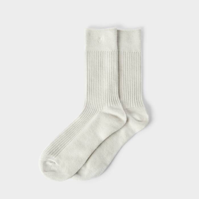 Katie Loxton Gift Boxed Snug Socks 'Off White'
