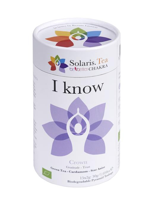 Be Better I Know - Crown Chakra Organic Pyramid Teabags