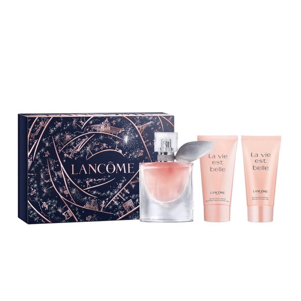 Lancome La Vie Est Belle Eau De Parfum 30ml, Body Lotion 50ml & Shower Gel 50ml Gift Set