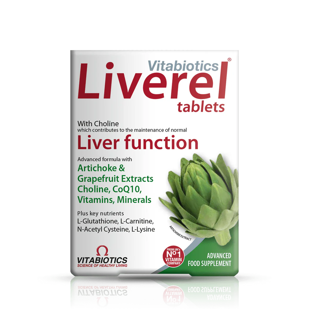 Liverel Liver Function with Choline (60 tablets)