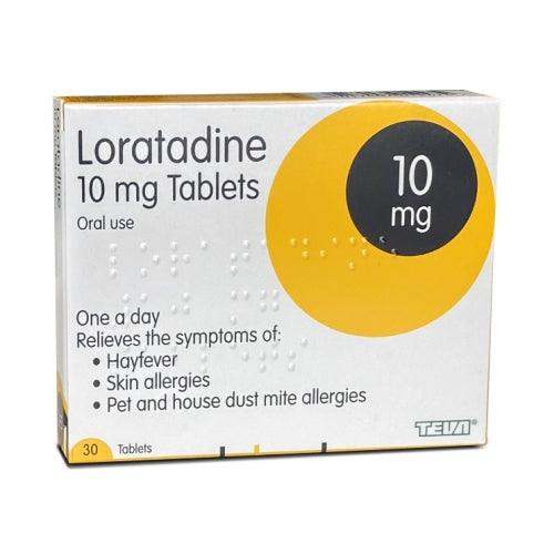 Loratadine 10mg tablets 30