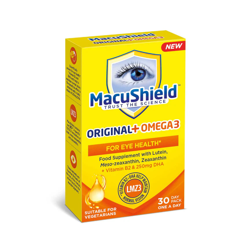 Macushield Original + Omega 3 For Eyes ( 30 capsules)