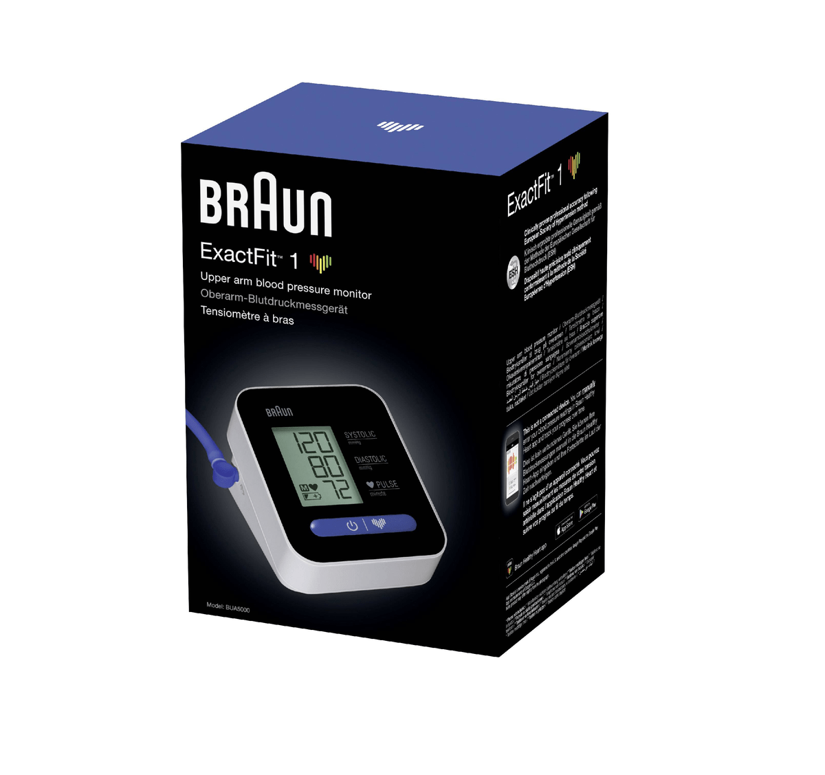 Braun ExactFit 1 Upper Arm Blood Pressure Monitor