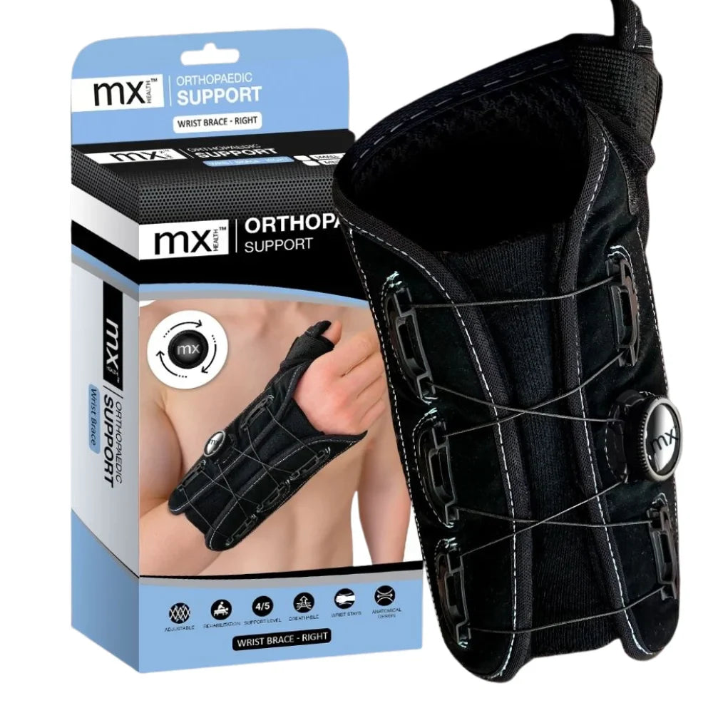 mx Health Advanced Orthopaedic Wrist Brace (Adjustable) Right