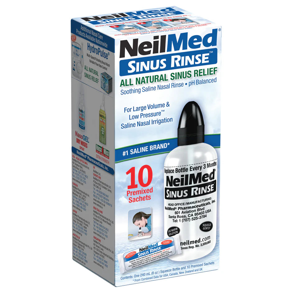 NeilMed adult sinus rinse kit (10 sachets included)