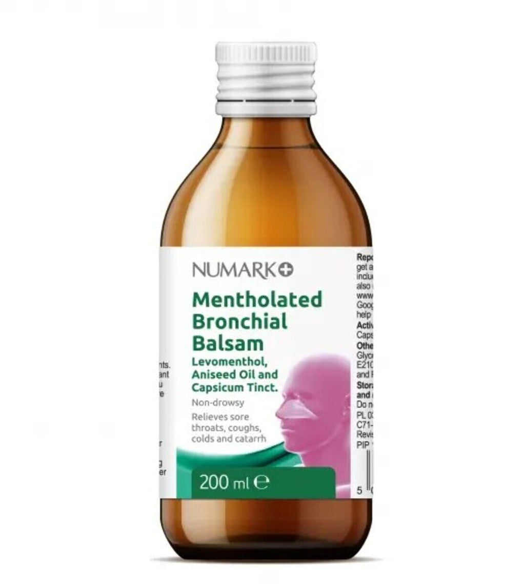 Numark Mentholated Bronchial Balsam 200ml