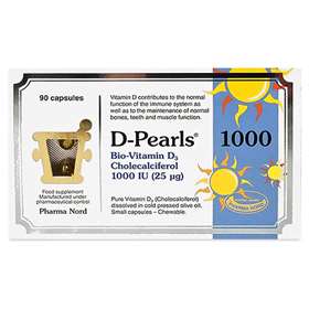 Pharma Nord D-Pearls 1000iu (90 Tablets)