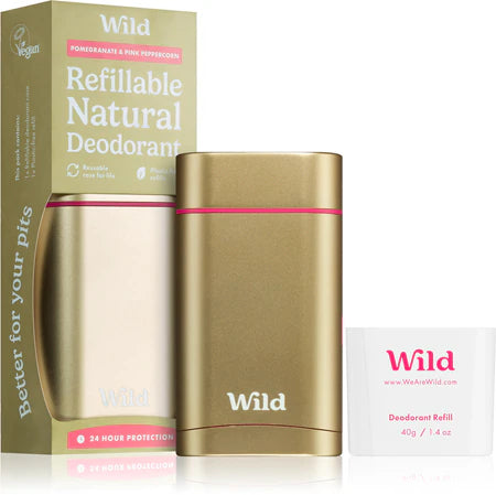 Wild Refillable Natural Deodorant 40g Stick