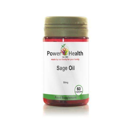 Power Health: Sage Oil 50mg 60's
