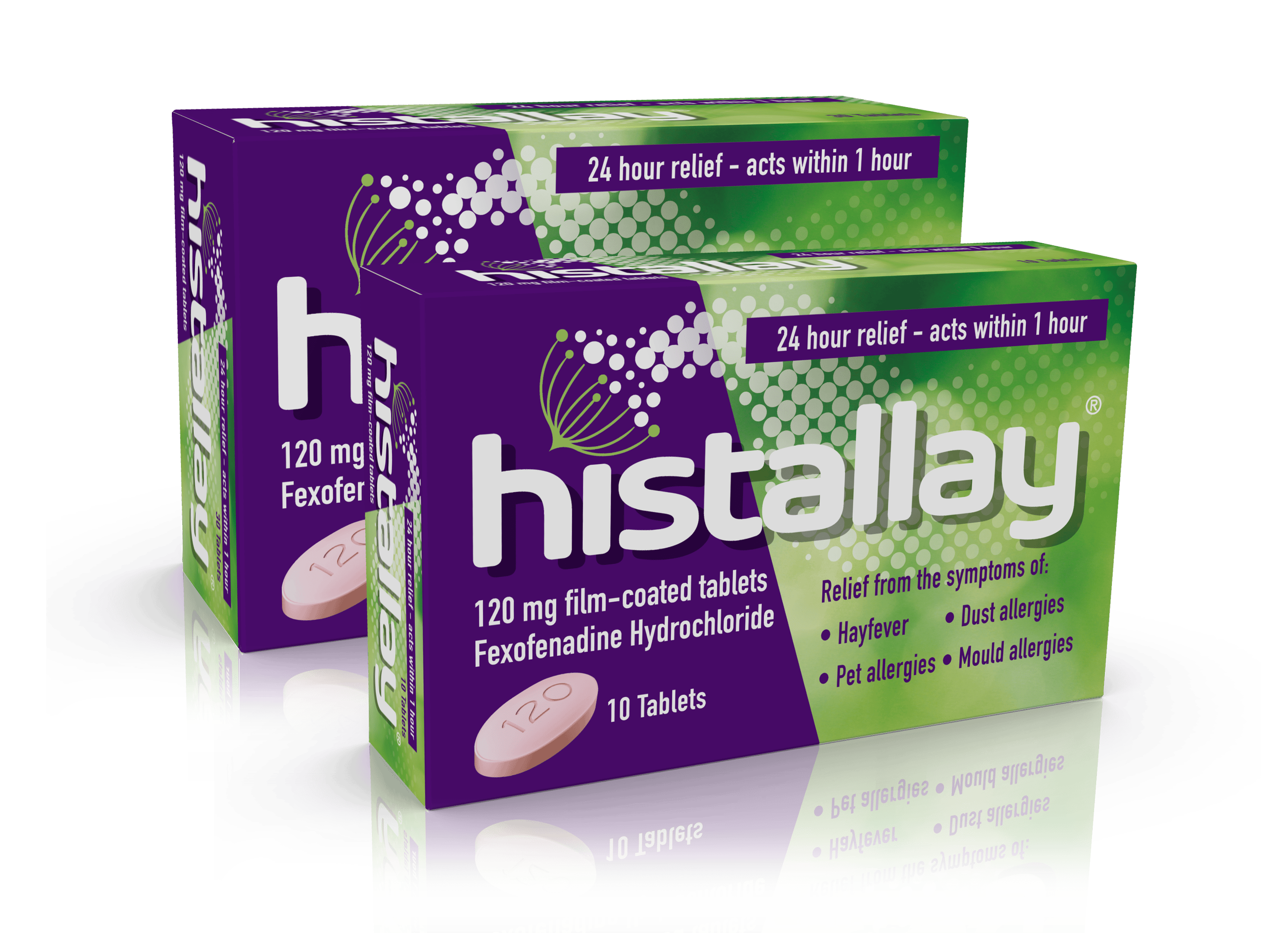 Histallay 120 mg Film-Coated Tablets - 30 Tablets
