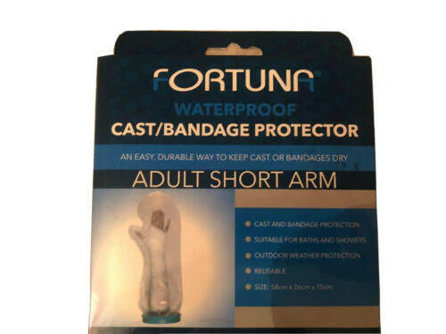 Fortuna Adult Short Arm Waterproof Cast Bandage Protector