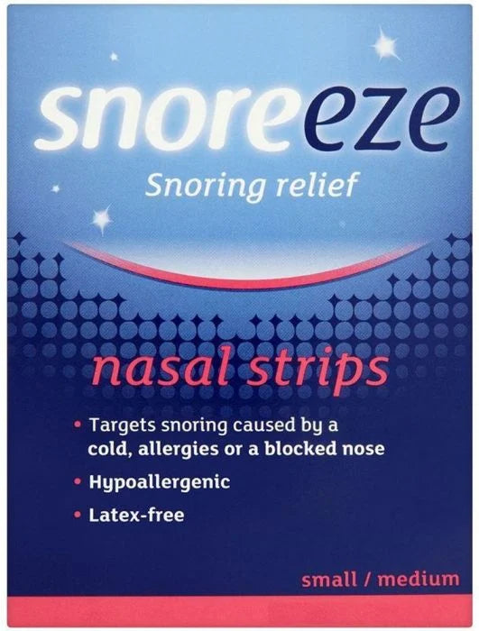 Snoreeze Nasal Strips S/M 10 strips