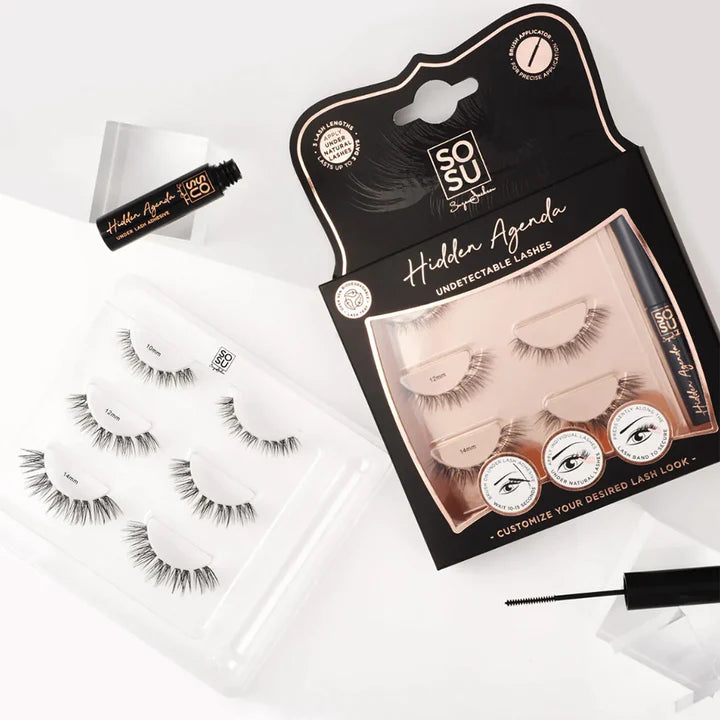 SOSU by SJ Hidden Agenda False Eyelashes 10-14mm