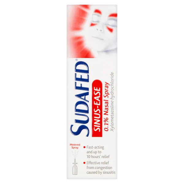 Sudafed Sinus Ease 0.1% Nasal Spray 15ml