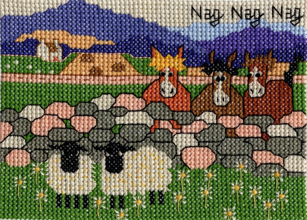 Thomas Joseph Nag, Nag, Nag Cross Stitch Kit