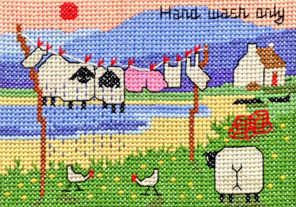 Thomas Joseph Hand Wash Only Cross Stitch Kit